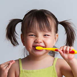 We will teach your child how to brush and floss to help instill a lifetime of healthy oral hygiene.